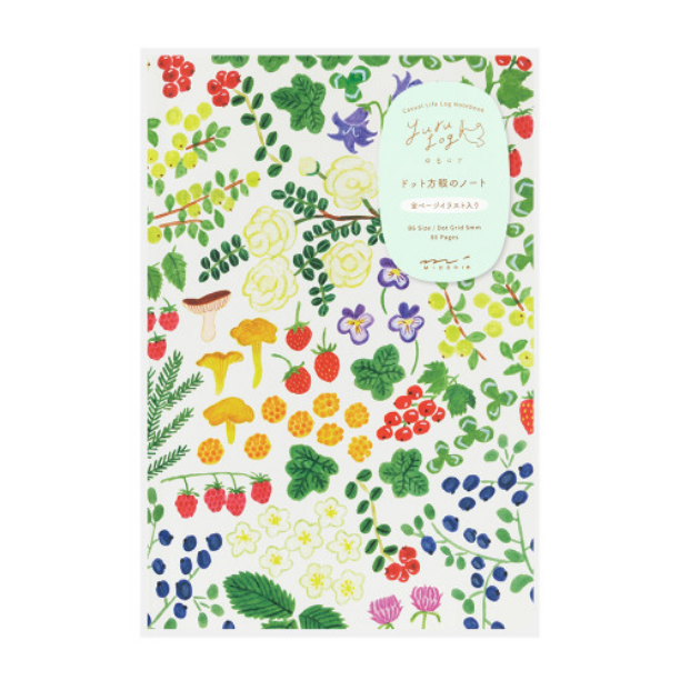 Midori Yuru Log Notebook B6 – Scandinavia