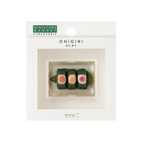 Midori Miniature Magnet 1pc Onigiri