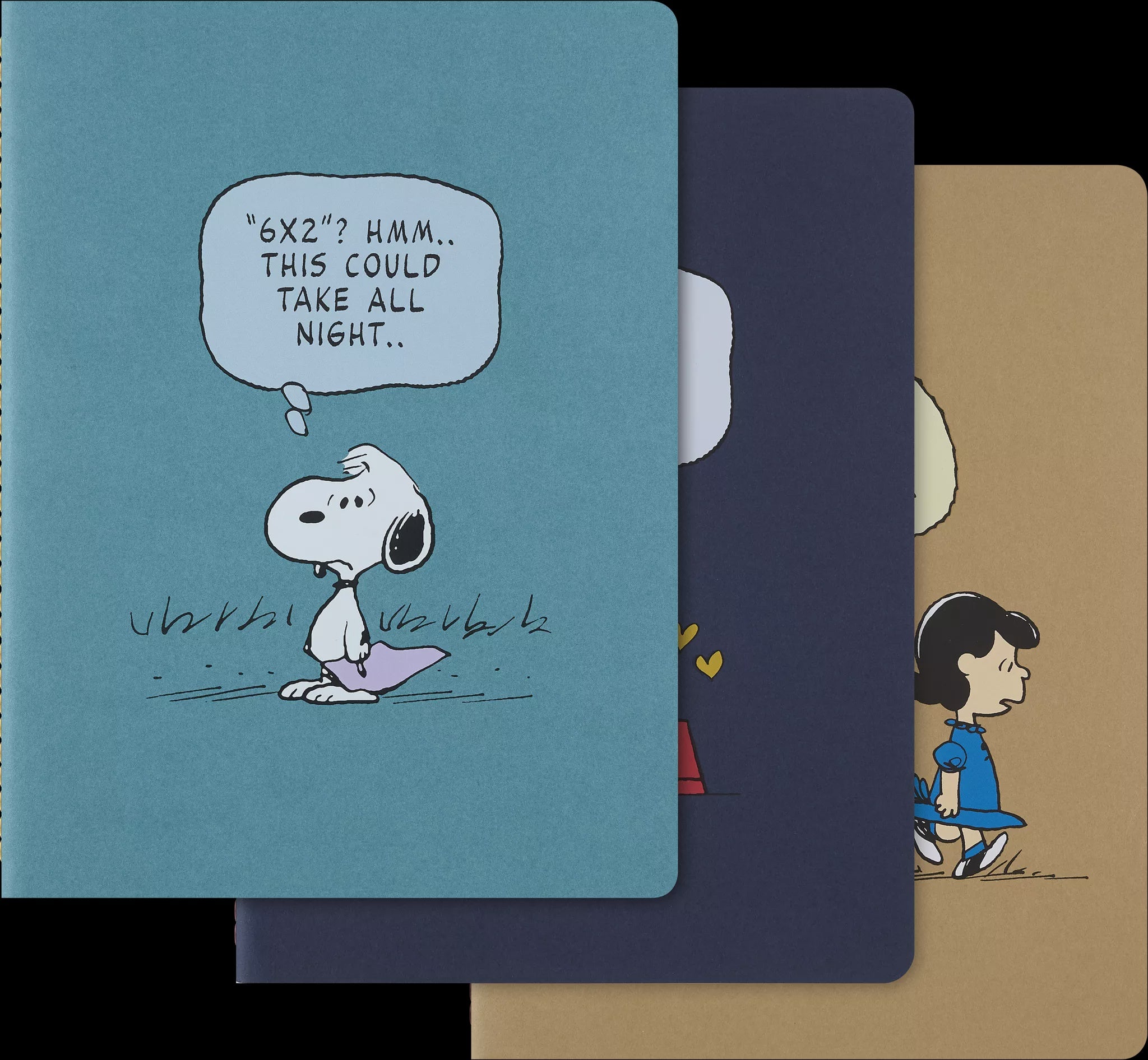 Moleskine Limited Edition Peanuts XL Cahier Bundle – Set of 3