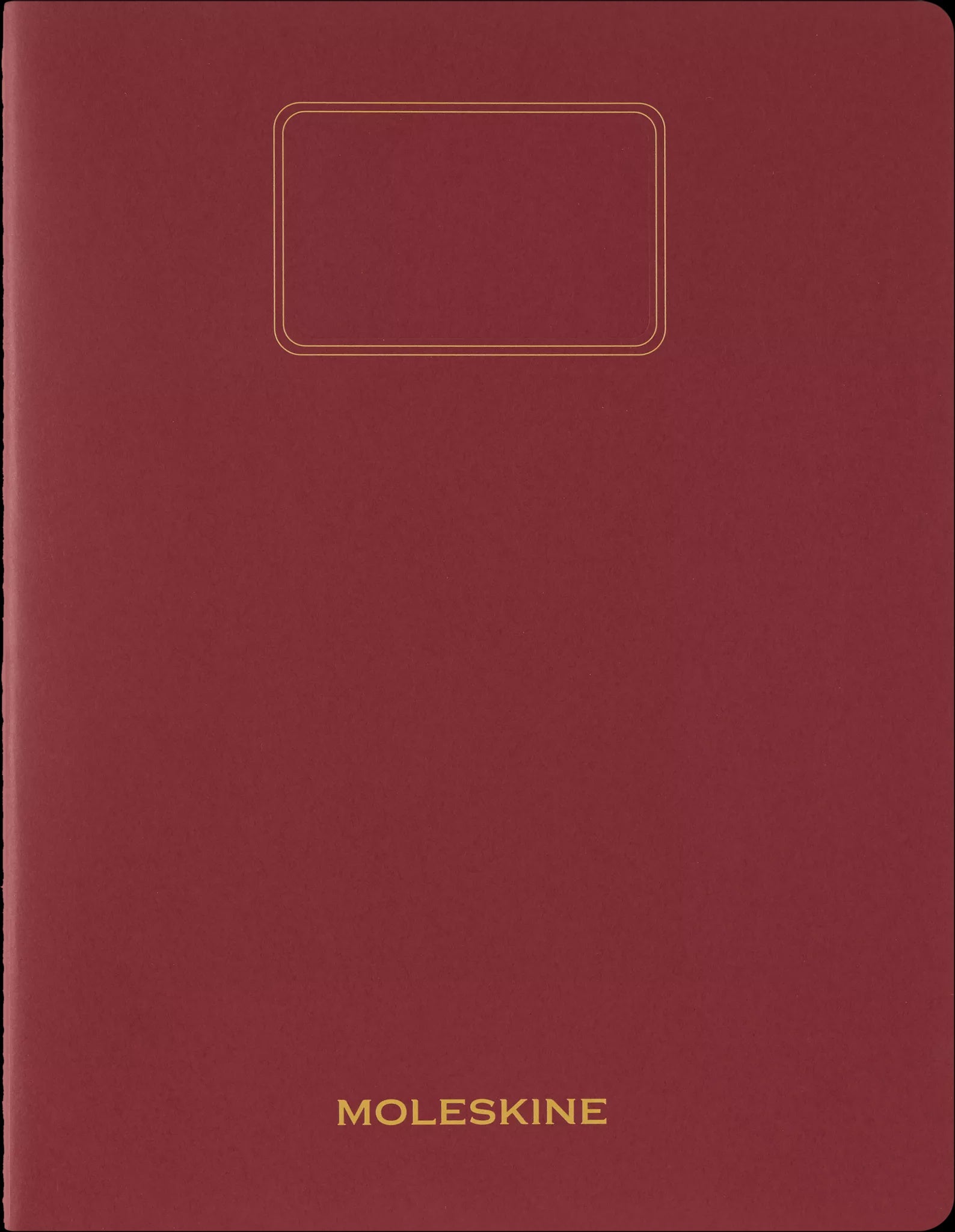 Moleskine Student Cahier XXL Ruled Notebook – Red (27.9 x 21.6cm)