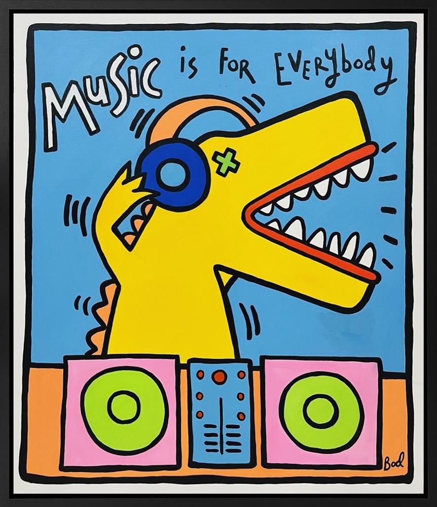 Music Is For Everybody (Bod Series) by Michael Abrams – original painting