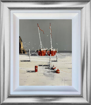 Coastal Charisma by John Horsewell, original acrylic on board