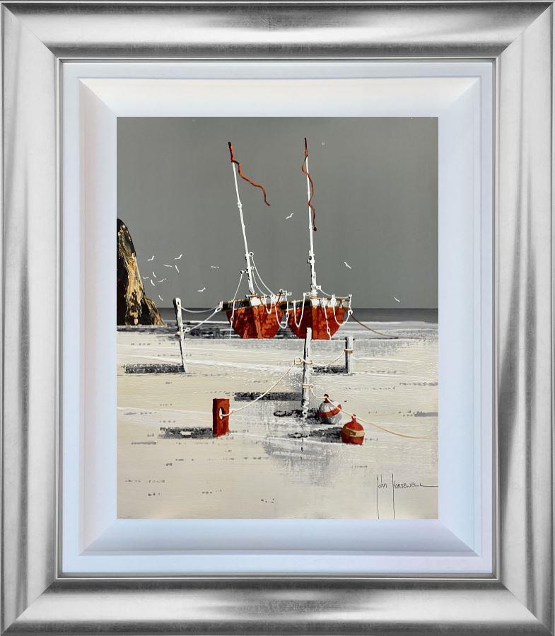Coastal Charisma by John Horsewell, original acrylic on board