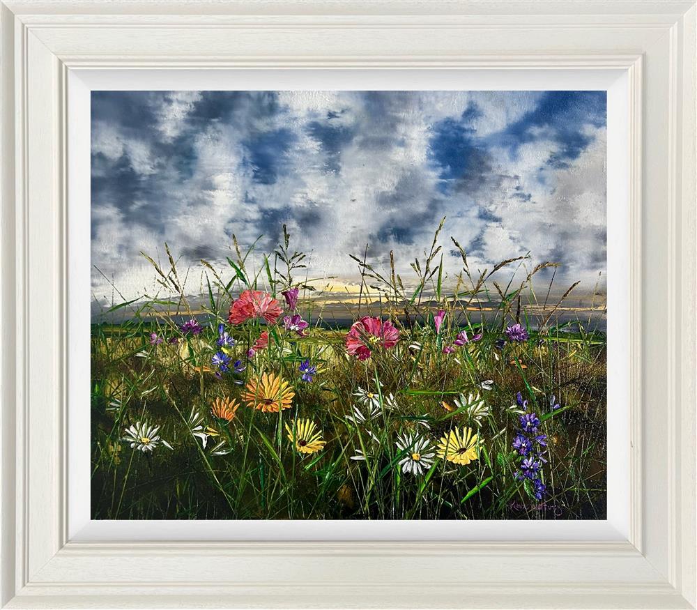 Noon's Green Silence by Kimberley Harris, original oil painting