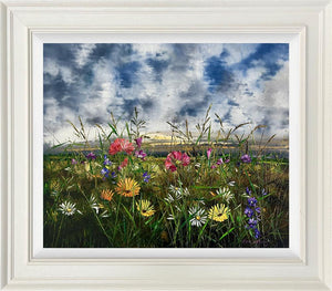 Noon's Green Silence by Kimberley Harris, original oil painting