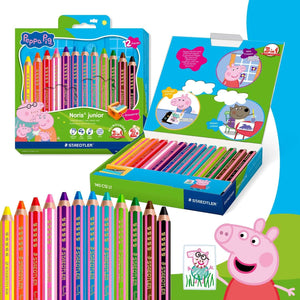 Peppa Pig Coloured Pencils — Staedtler Noris junior