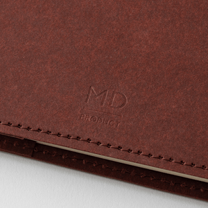 MD Notebook hard cover A5 hard cover notebook with smooth texture and natural hue design.