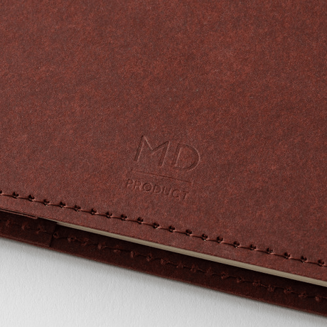 MD Notebook hard cover A5 hard cover notebook with smooth texture and natural hue design.