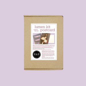 PAR Lumen Print Kit postcard edition – box front