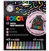 Posca PC-5M 12pc Pack Pastel + Pouch