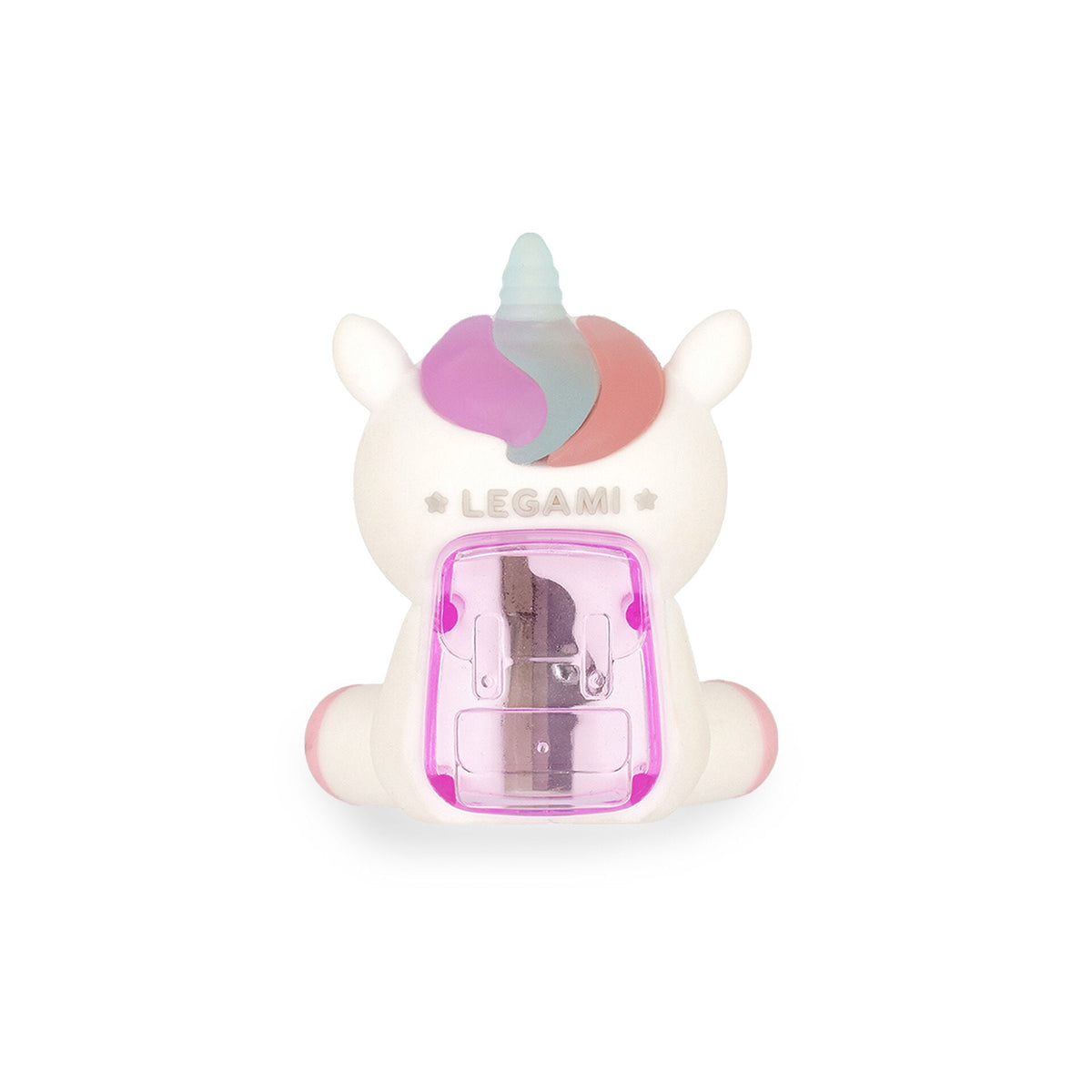 Legami Unicorn light-up pencil sharpener — view 2