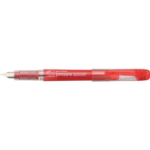 Platinum Preppy Fountain Pen Red 05 Medium