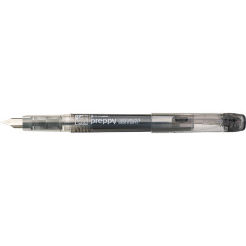 Platinum Preppy Fountain Pen Black 02 Extra Fine