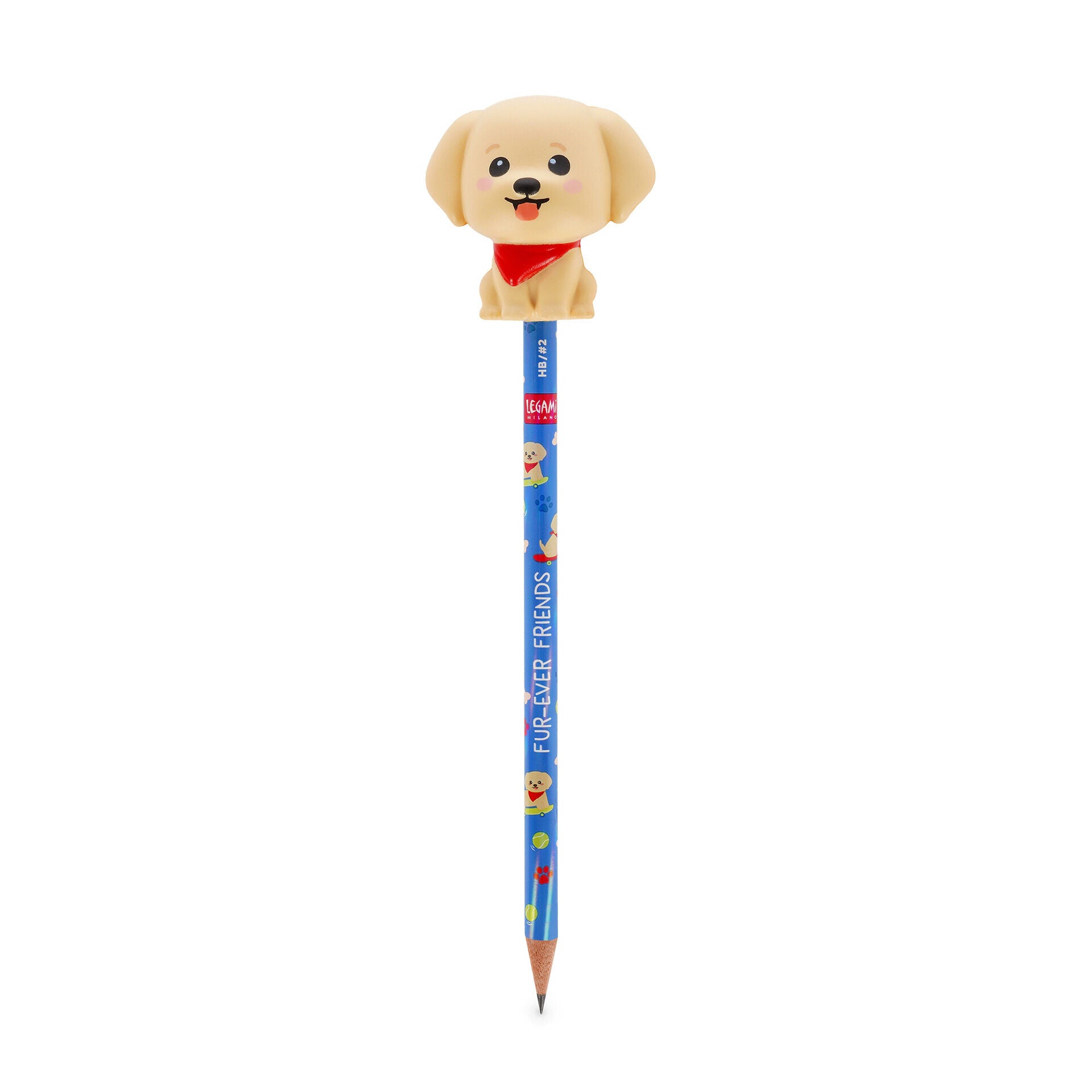 Legami Squeezies Pencil with Squishy Topper Golden