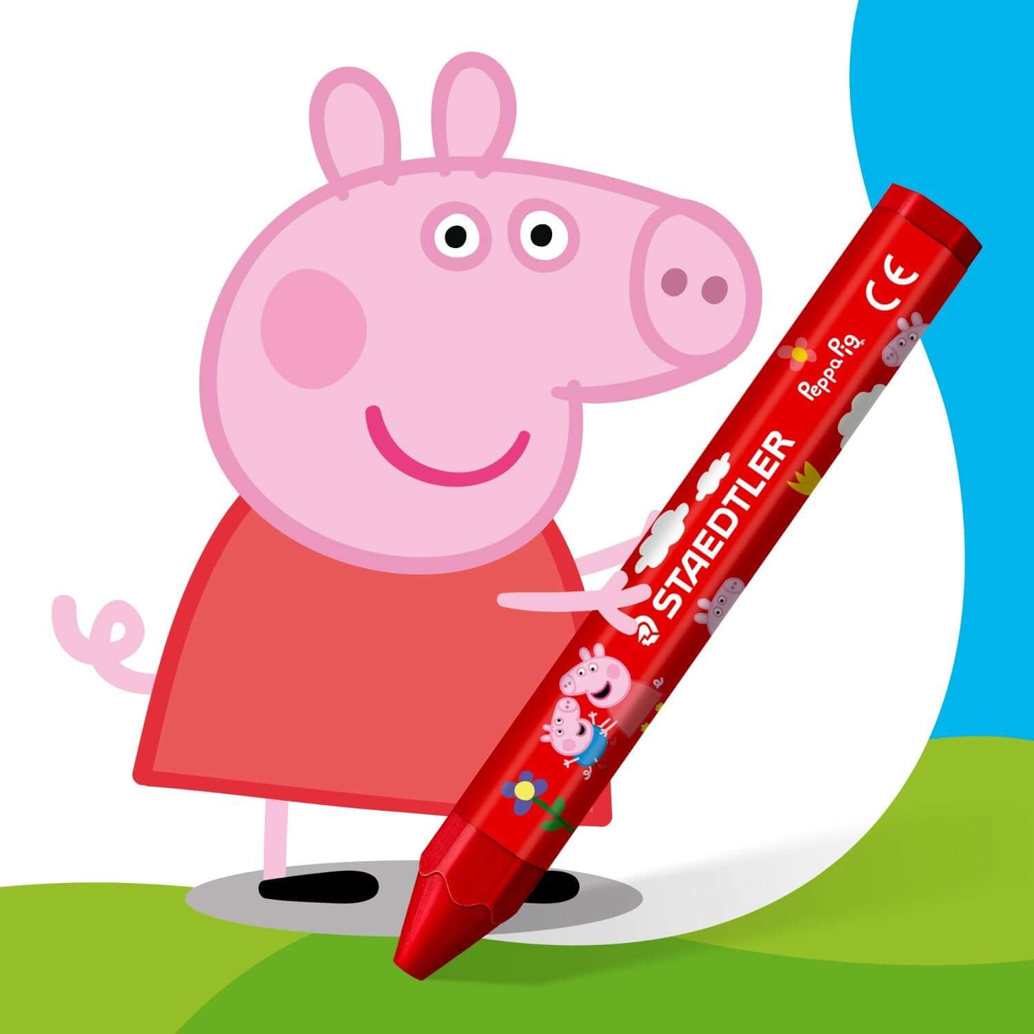 Peppa Pig Wax Crayons — Staedtler Noris junior