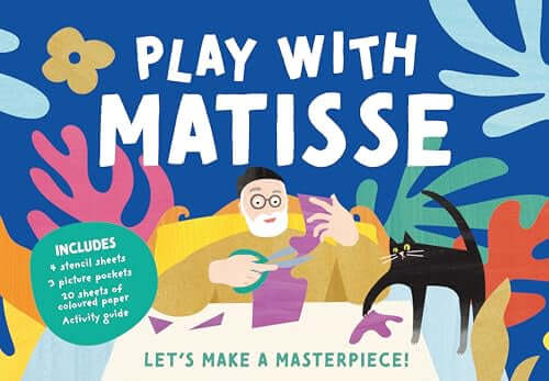 Play with Matisse (Cards) – Alice Harman cover showing creative activity prompts for kids inspired by Henri Matisse.