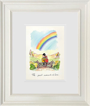 Quiet Moments Of Love sketch by Michael Abrams – original study