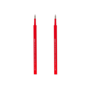 Legami 2 Refills Gel Pen L. Friends - Lovely Friends Refill Set - Red