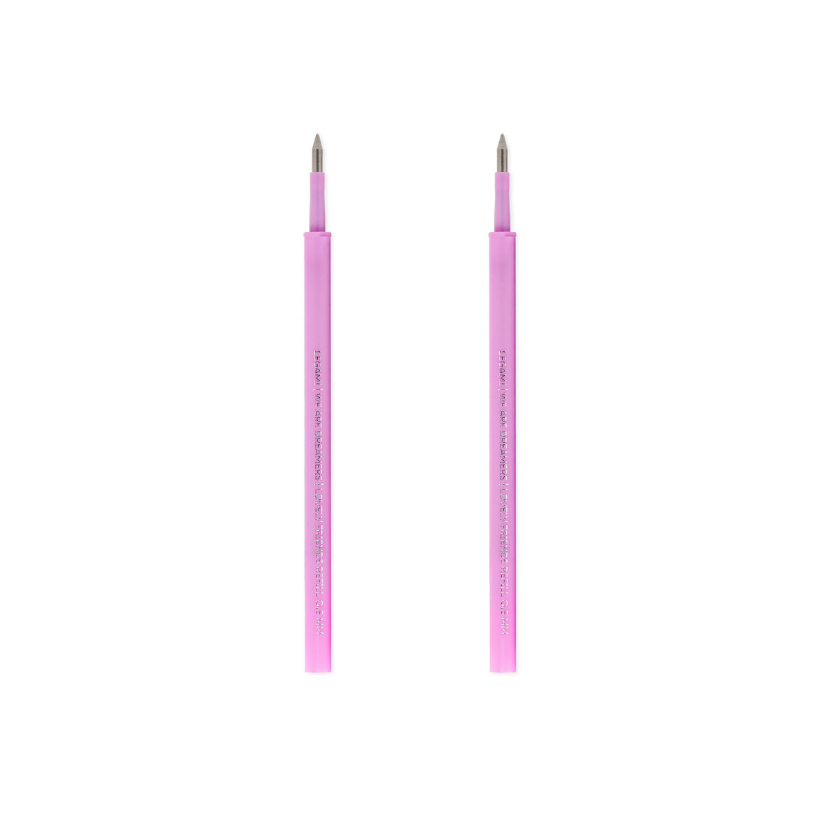 Legami 2 Refills Gel Pen L. Friends - Lovely Friends Refill Set - Purple