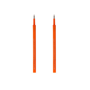 Legami 2 Refills Gel Pen L. Friends - Lovely Friends Refill Set - Orange