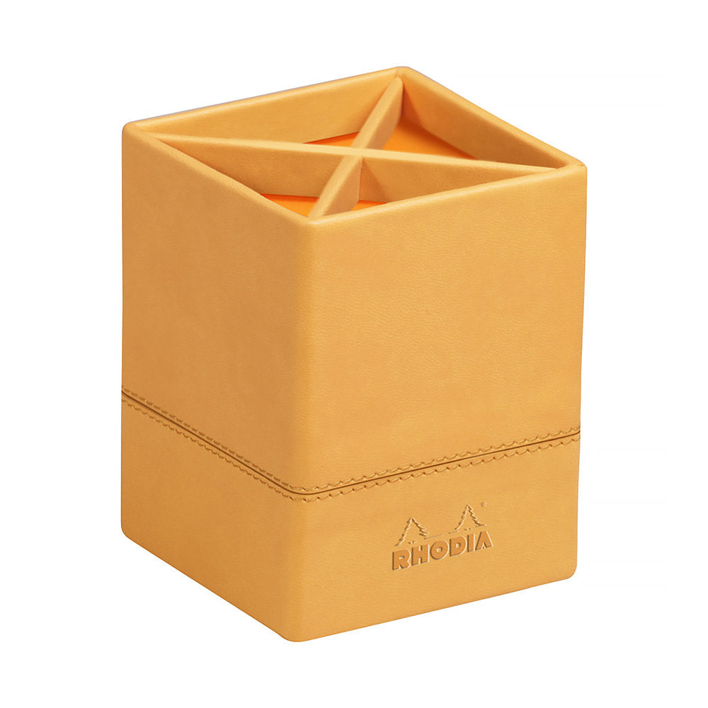 Rhodia ORANGE AND BLACK IS BEAUTIFUL, Pencil pot - Orange