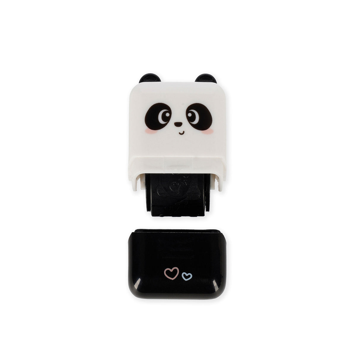 Legami Deco Roller Stamp - Decorative Roller Stamp - Panda - Black Ink