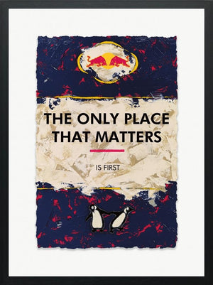 Red Bull Racing (F1 Philosophy) by Hue Folk – signed studio edition