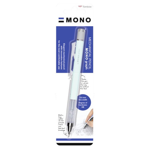 Tombow MONO graph Mechanical Pencil 0.5mm – Mint Green