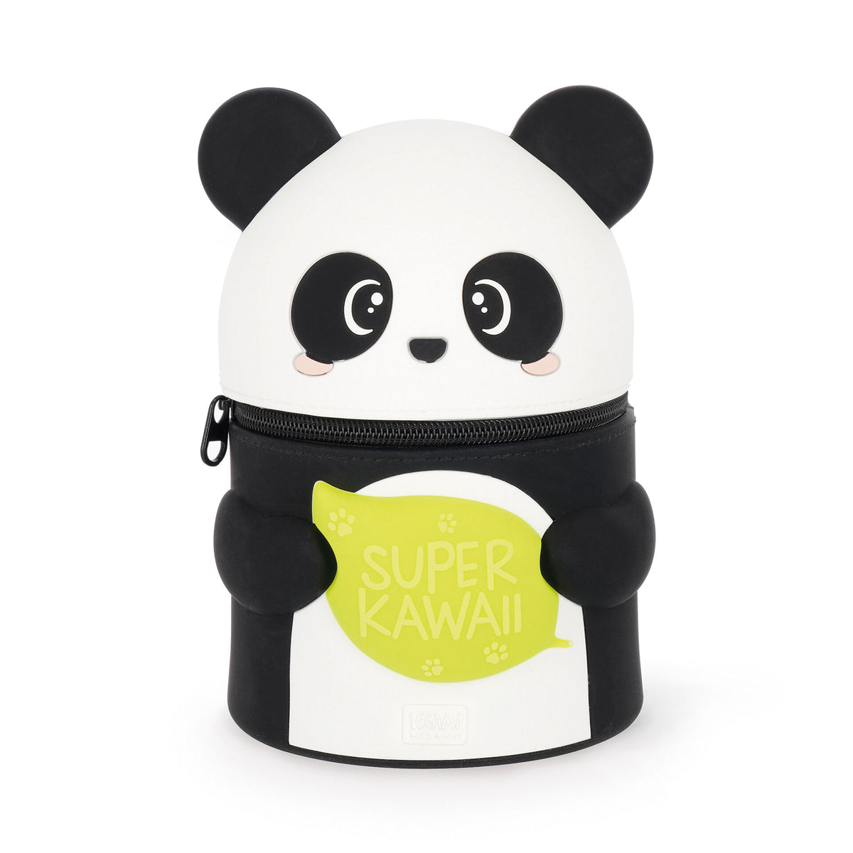 LEGAMI Super Kawaii - 2-In-1 Silicone Pencil Case - Panda
