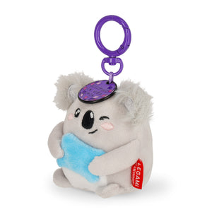 Legami koala plush key ring, clip and charm