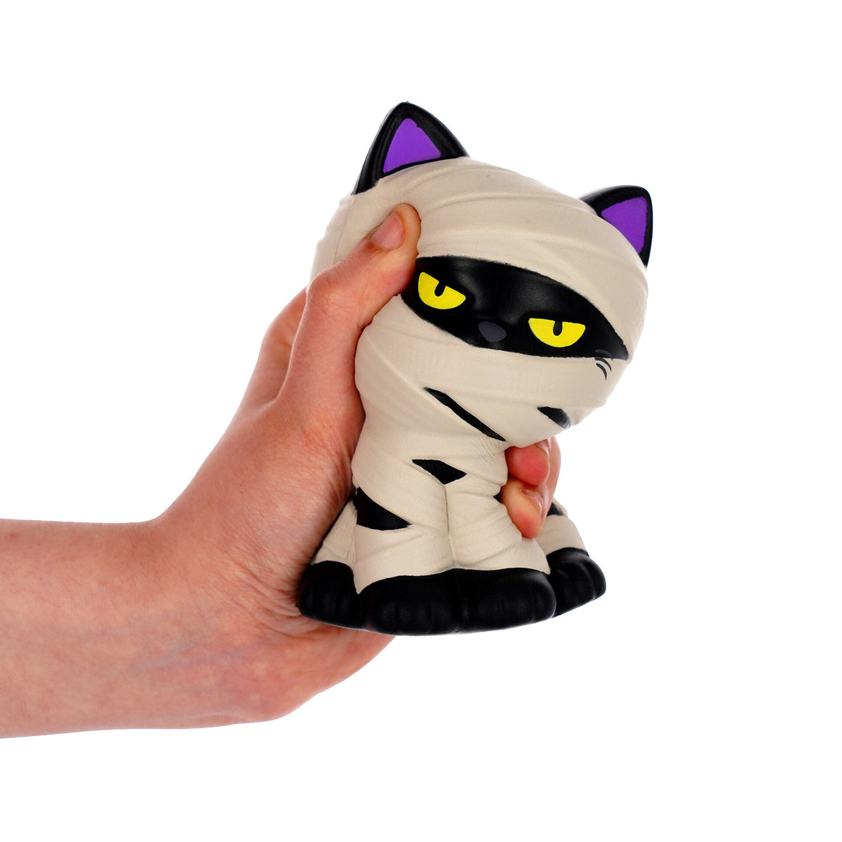 Legami Stress Less mummy cat anti-stress toy, detail