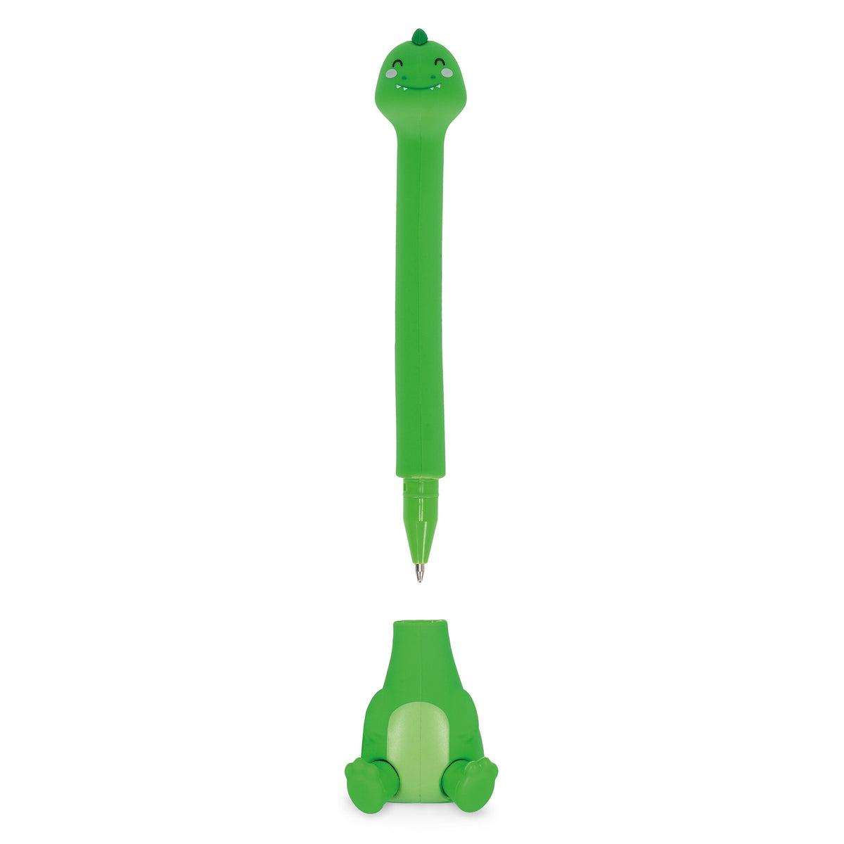 LEGAMI Stand-Ink Ovation - Ballpoint Pen With Base - Dino - 1 Mm - Black Ink