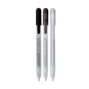 Gelly Roll Gel Pens Special Set with Metallic & Classic Colors, 3-Pack, Ideal for Creative Projects and Journaling