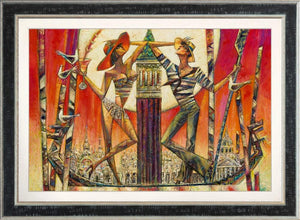 Silent Gondoliers by Andrei Protsouk