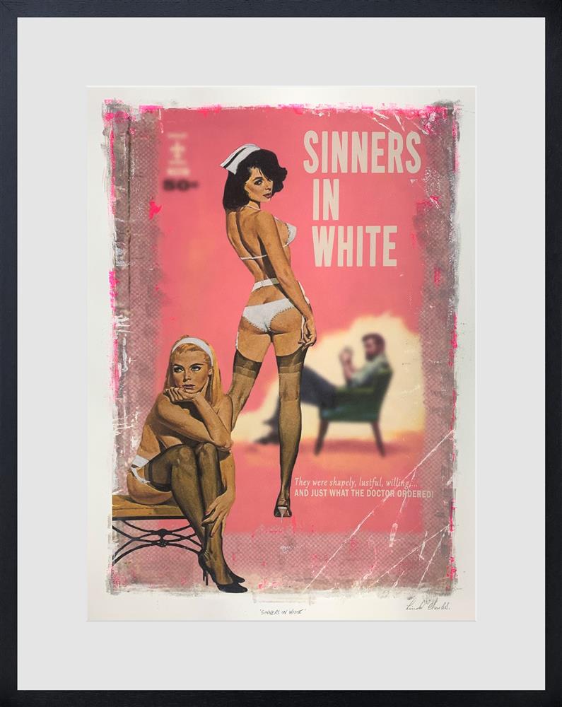 Sinners In White (Pulp) by Linda Charles – signed studio edition