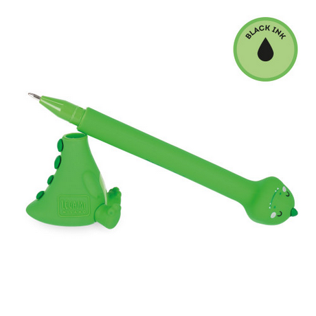 Stand-Ink Ovation - Ballpoint Pen With Base - Dino - 1 Mm - Black Ink