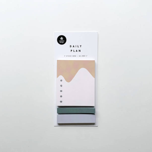 Suatelier Sticker – Daily Plan 17, functional and decorative planner stickers for organizing schedules and tasks. From Suatelier, Korea.