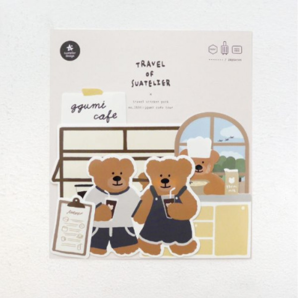 Suatelier Sticker - ggumi cafe tour