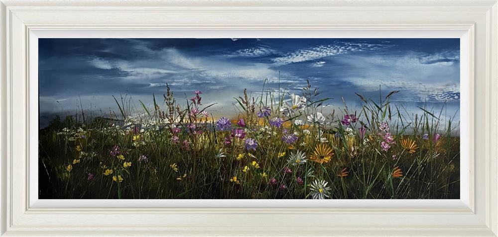 Sunlit Meadow Blossoms by Kimberley Harris