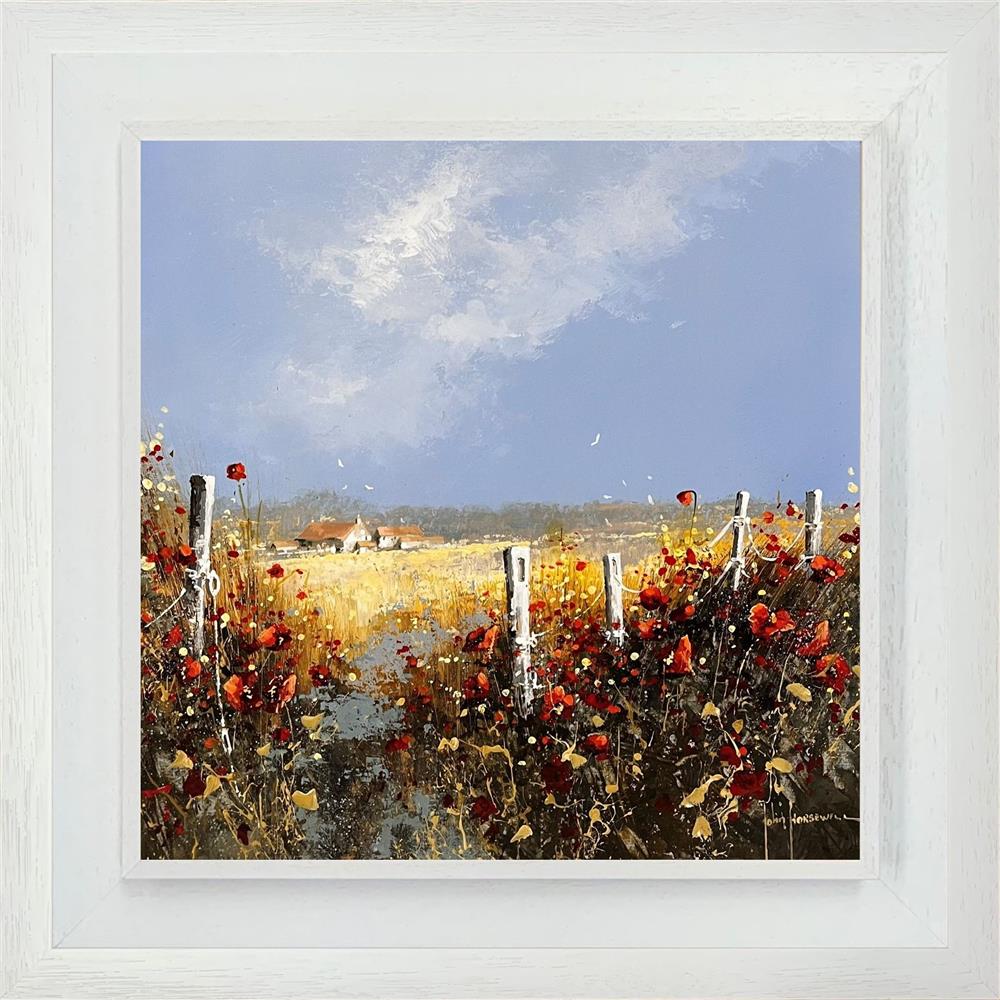 Sunshine Shadows by John Horsewell, original acrylic coastal painting
