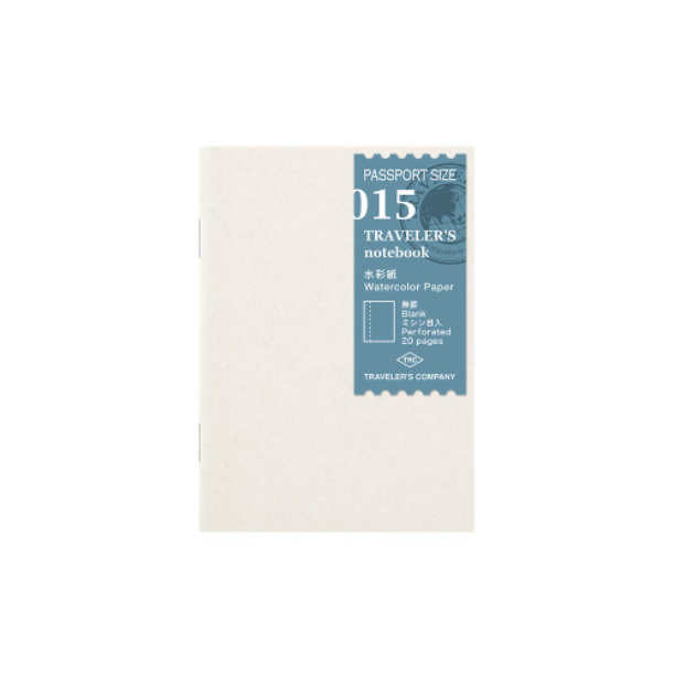 Traveler's Notebook Refill – Watercolour Paper (Passport Size)