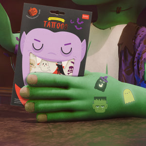 Legami Halloween temporary tattoos, alternative view