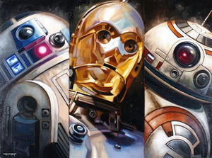 The Droids Your Looking For The Droids Your Looking For artwork by ben jeffery
