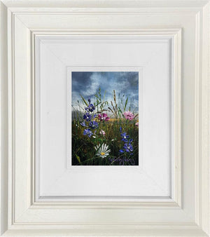 The Field's Secret Song by Kimberley Harris, original oil on board