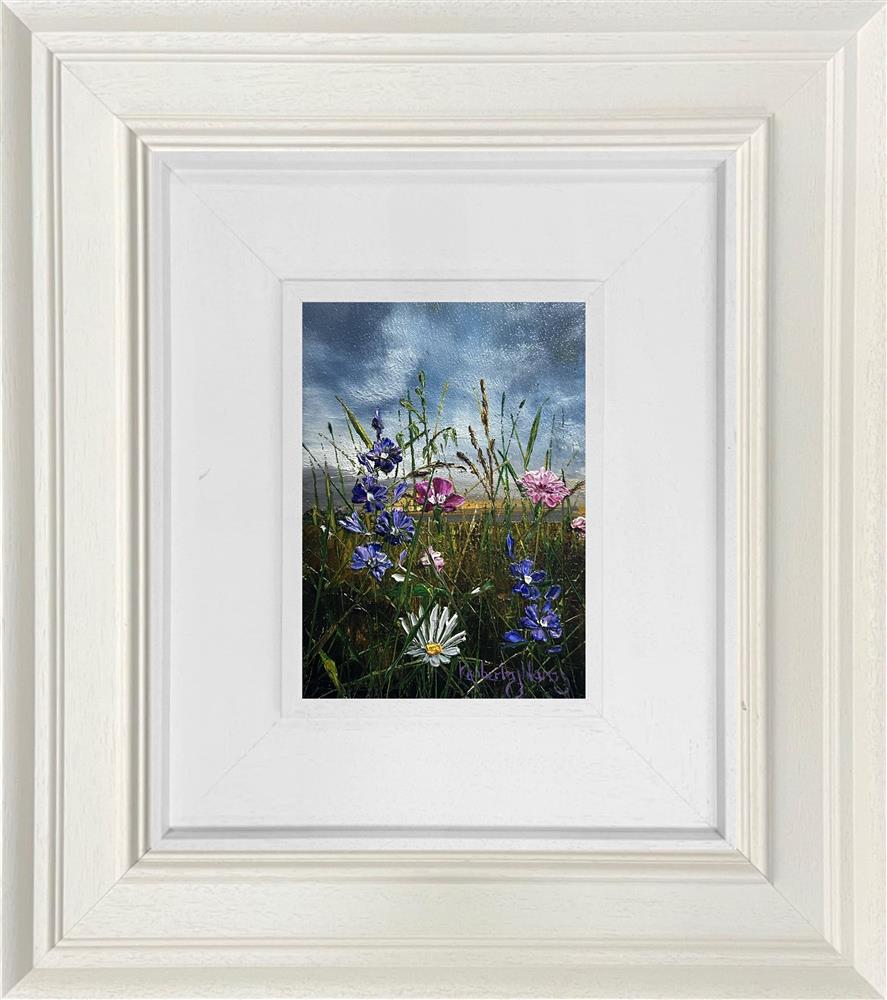 The Field's Secret Song by Kimberley Harris, original oil on board