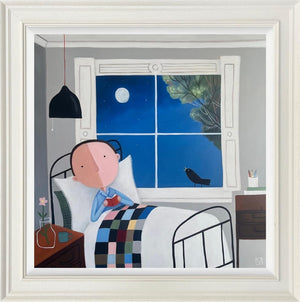 The Night The Blackbird Sang by Michael Abrams – original painting