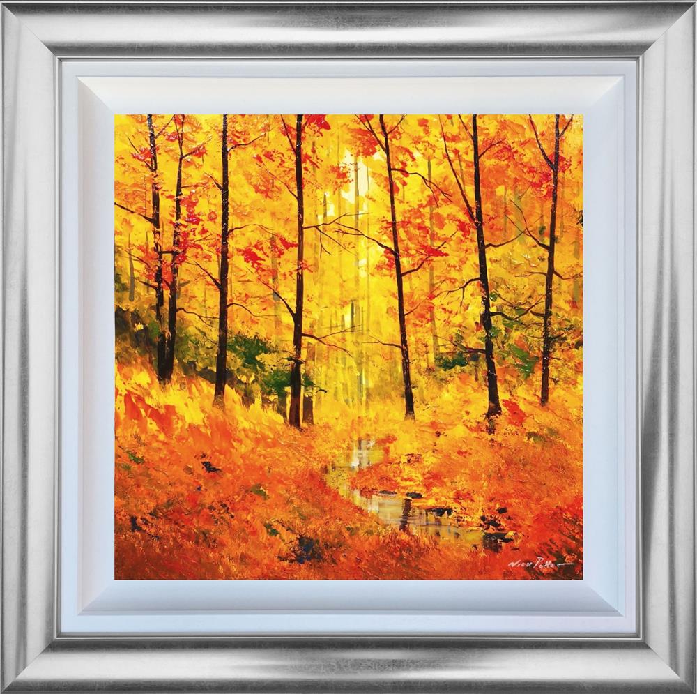 The Stream In Autumn by Nick Potter