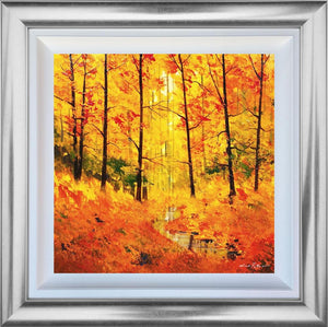 The Stream In Autumn by Nick Potter