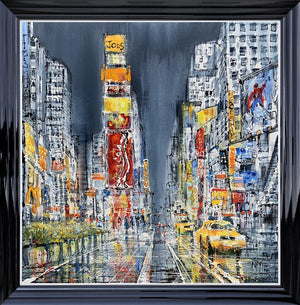 Times Square Rush Hour by Nigel Cooke