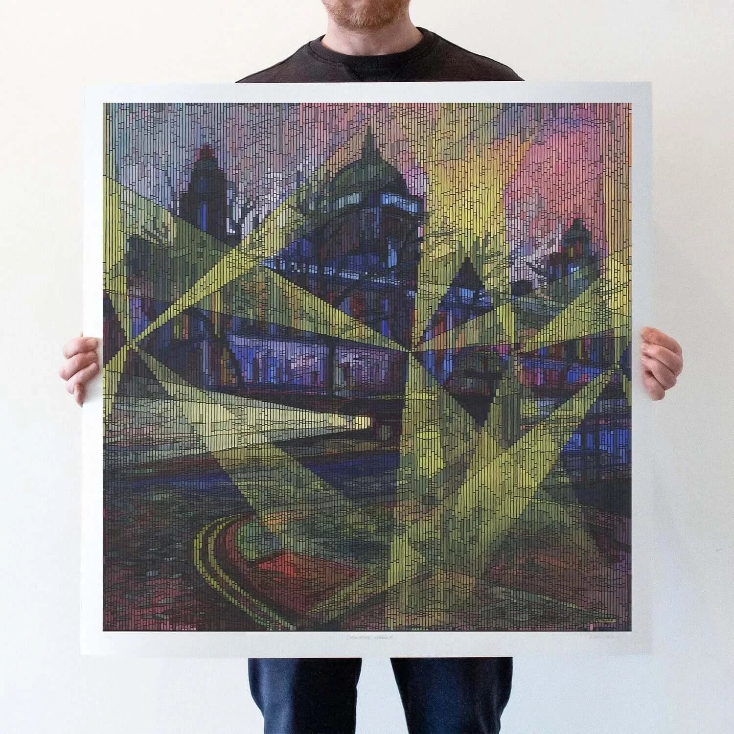 A Warped View of Belfast – unmounted print